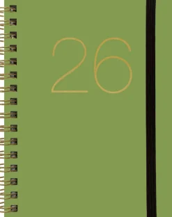 Almanakk 2026 A6 sort