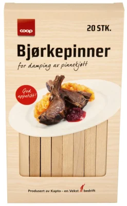 Bjørkepinner til pinnekjøtt
