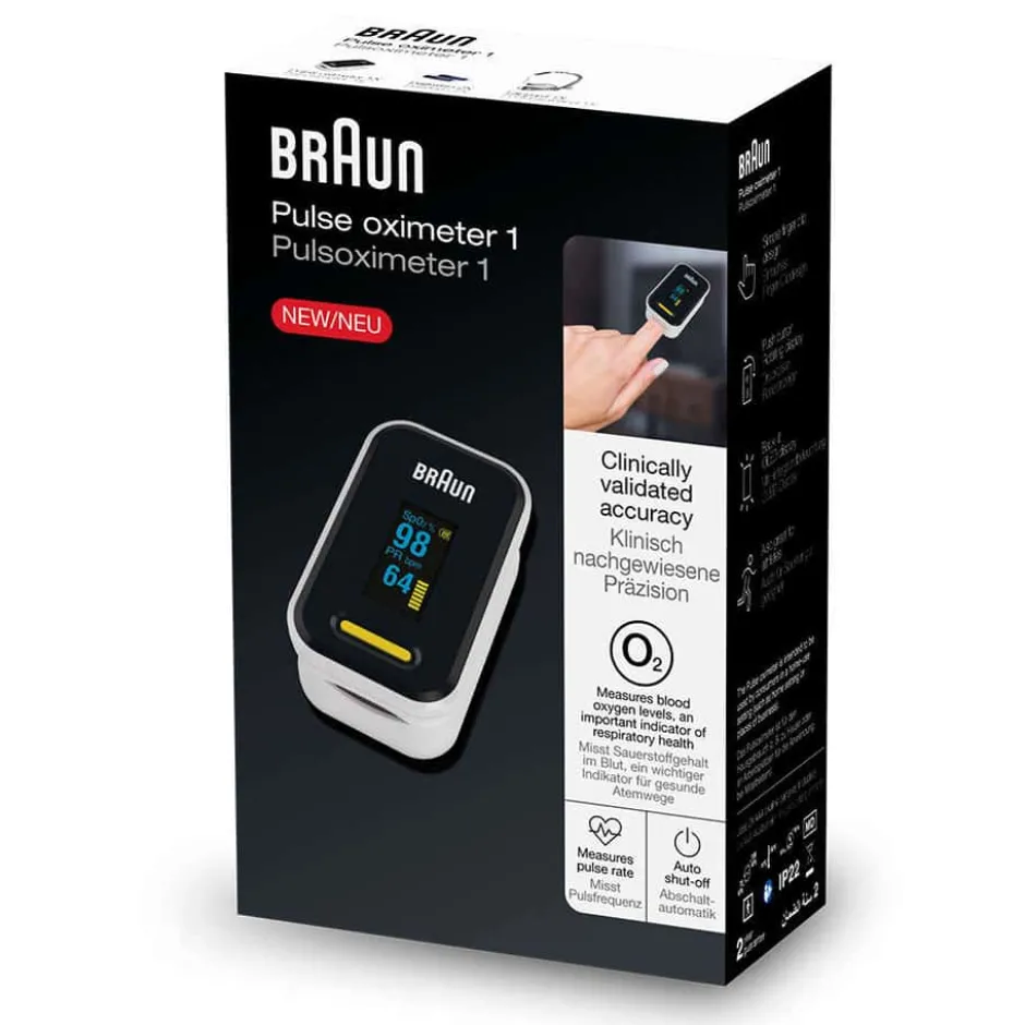 BraunHOT Puls Oksymeter 1