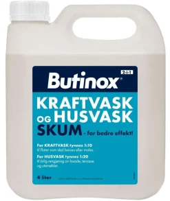 Butinox kraft- og husvask skum