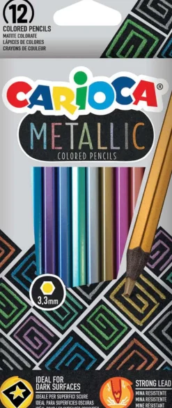 Carioca metallic fargeblyanter