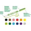 Carioca tekstiltusjer 10pk