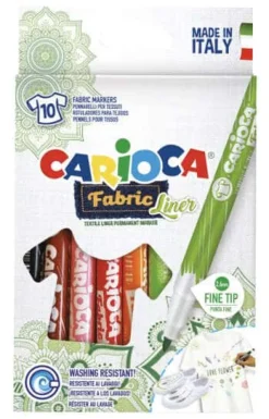Carioca tekstiltusjer 10pk