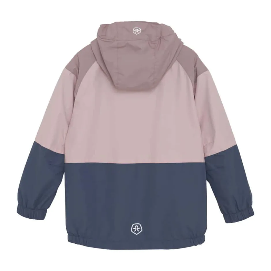 Color Kids Colorblock allværsjakke barn