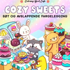 Cozy Sweets fargeleggingsbok