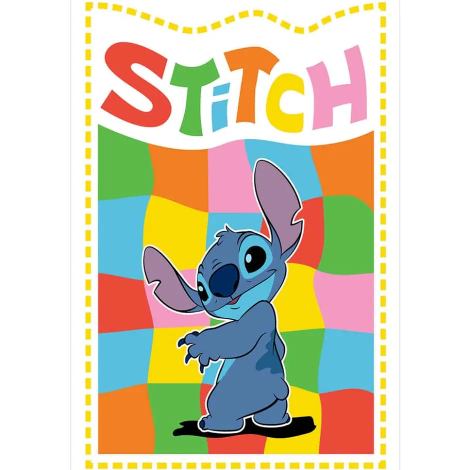 Disney Lilo & Stitch Chequered Stitch plakat
