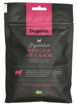 Dogman Frysetørket Snacks av Lam 50g