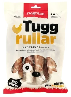 Dogman Tyggerull med Kylling 10stk