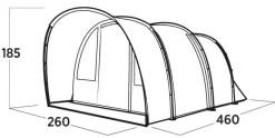 Easy Camp Skarvan 4 familietelt 2026