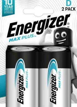 Energizer® Max Plus D-batterier