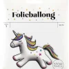 Folieballong Enhjørning L: 96 cm