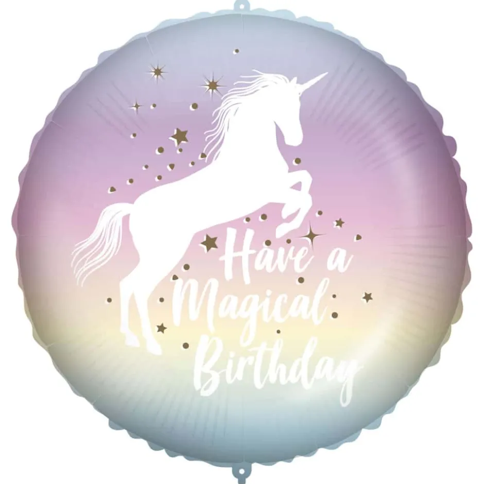 Folieballong Happy Birthday ø: 46 cm