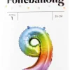Folieballong Regnbue H: 35 cm