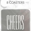 Glassunderlag Cheers 8pk