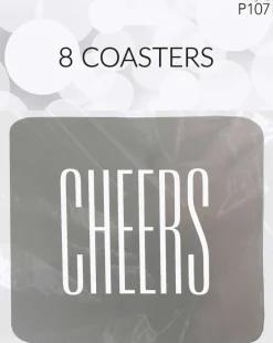 Glassunderlag Cheers 8pk