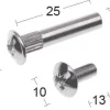 Habo 2604 forbindingsskrue