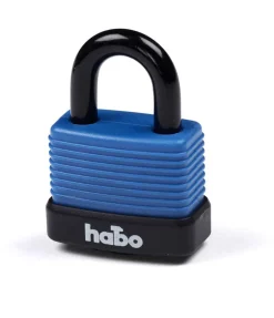 Habo Hengelås 704-40 Blå/Sort
