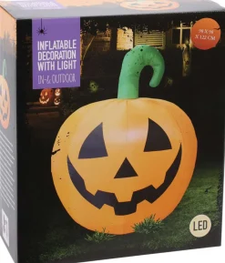 Halloween oppblåsbart gresskar