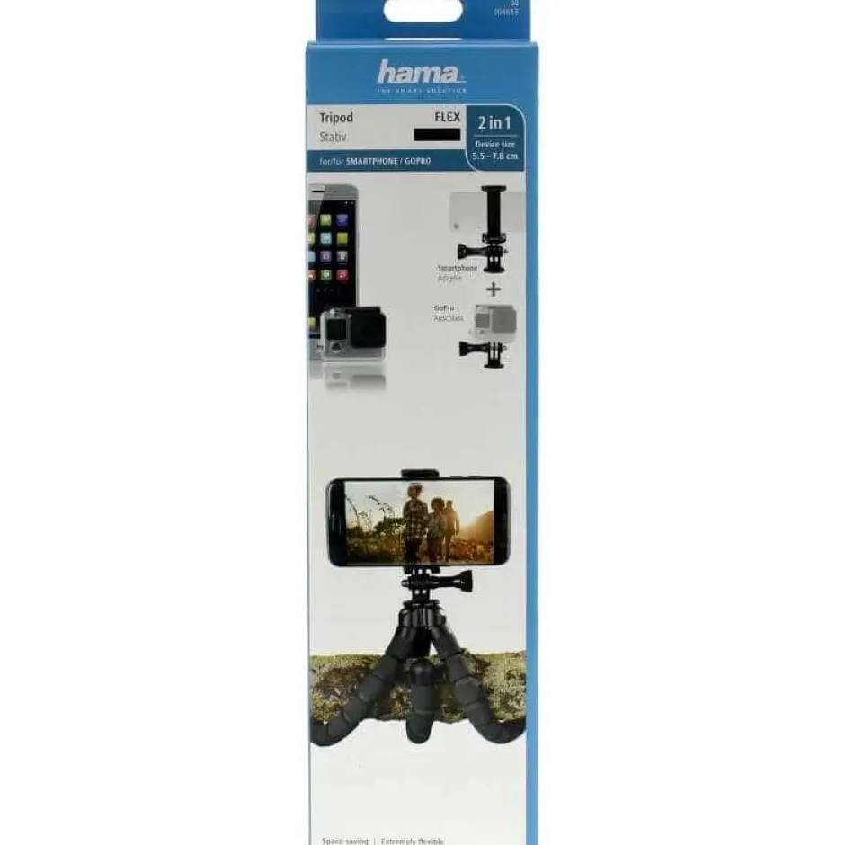 HAMA Flex Smartphone & GoPro bordstativ