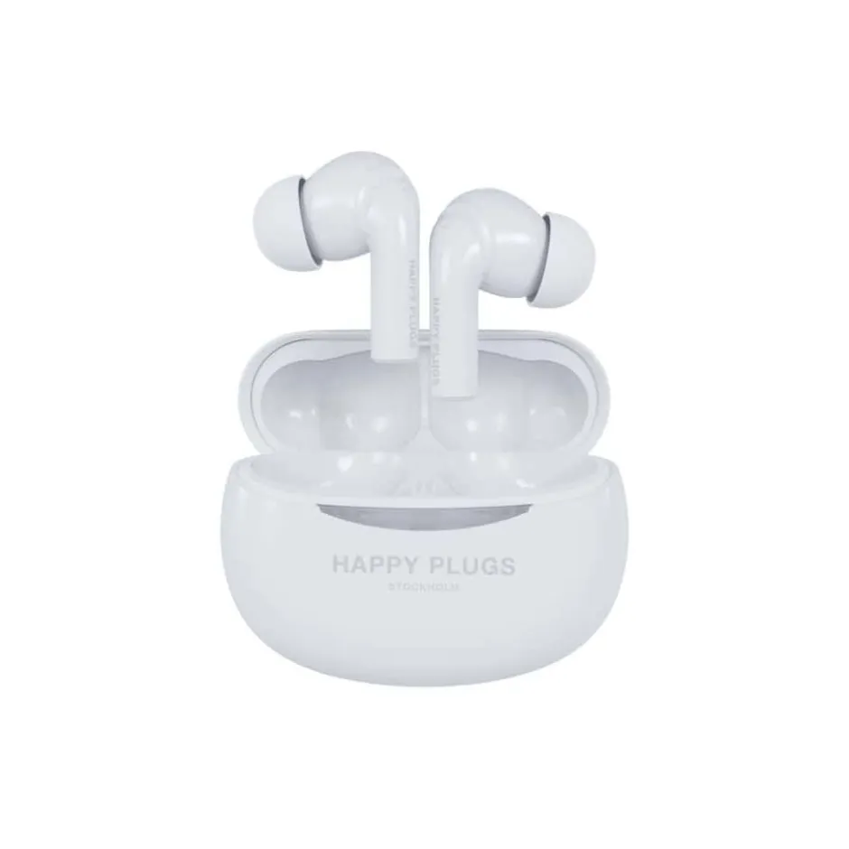 Happy Plugs Joy Pro In-Ear ANC True-Wireless White ørepropper