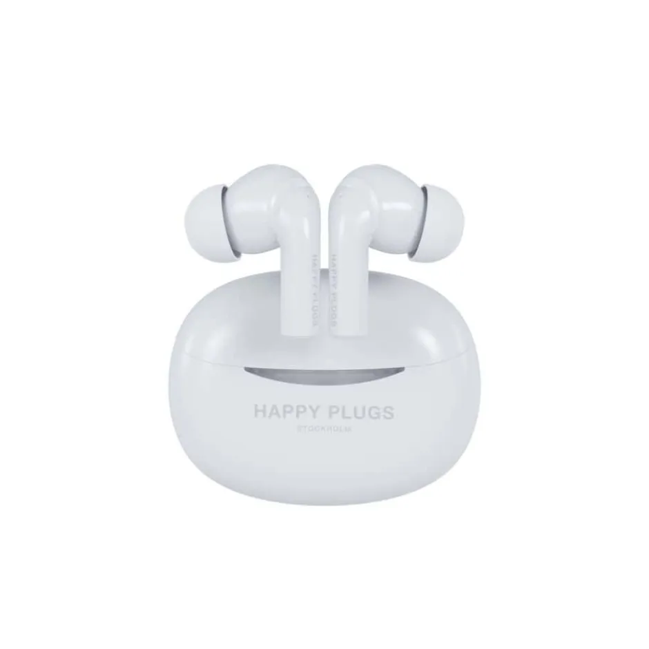 Happy Plugs Joy Pro In-Ear ANC True-Wireless White ørepropper