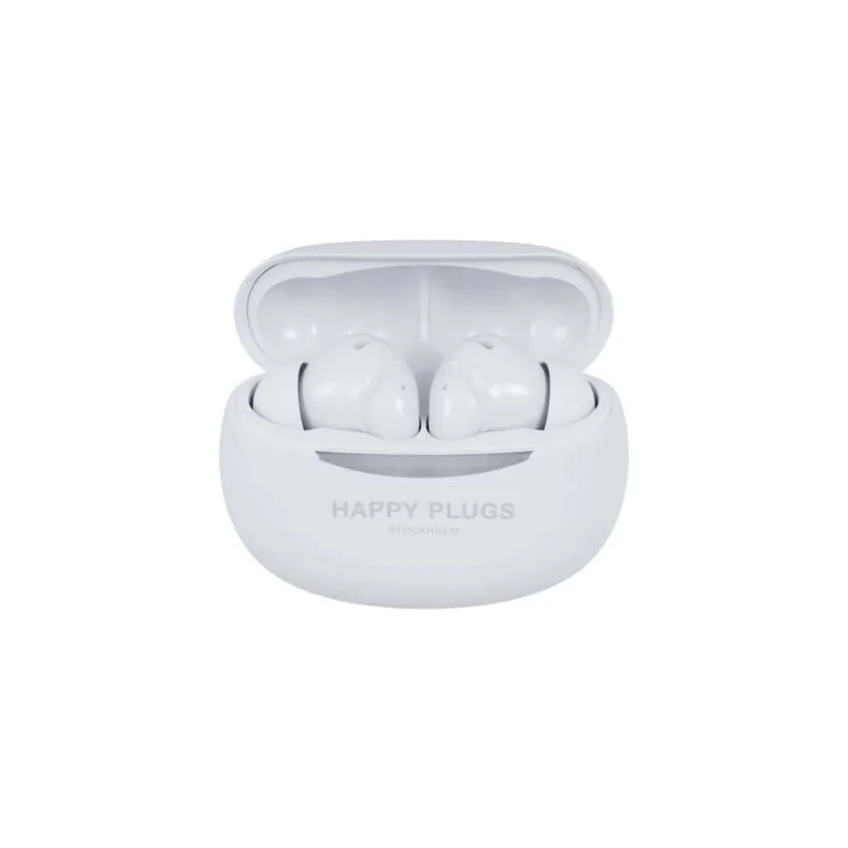 Happy Plugs Joy Pro In-Ear ANC True-Wireless White ørepropper