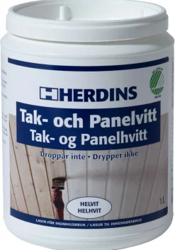 Herdins Tak og Panel silkematt interiørmaling