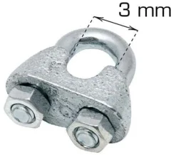 Home>it Vaierklemme - 3 mm