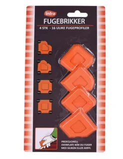 Infra fugebrikker 4-pk