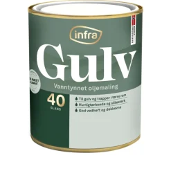 Infra Gulv 40/halvblank interiørmaling
