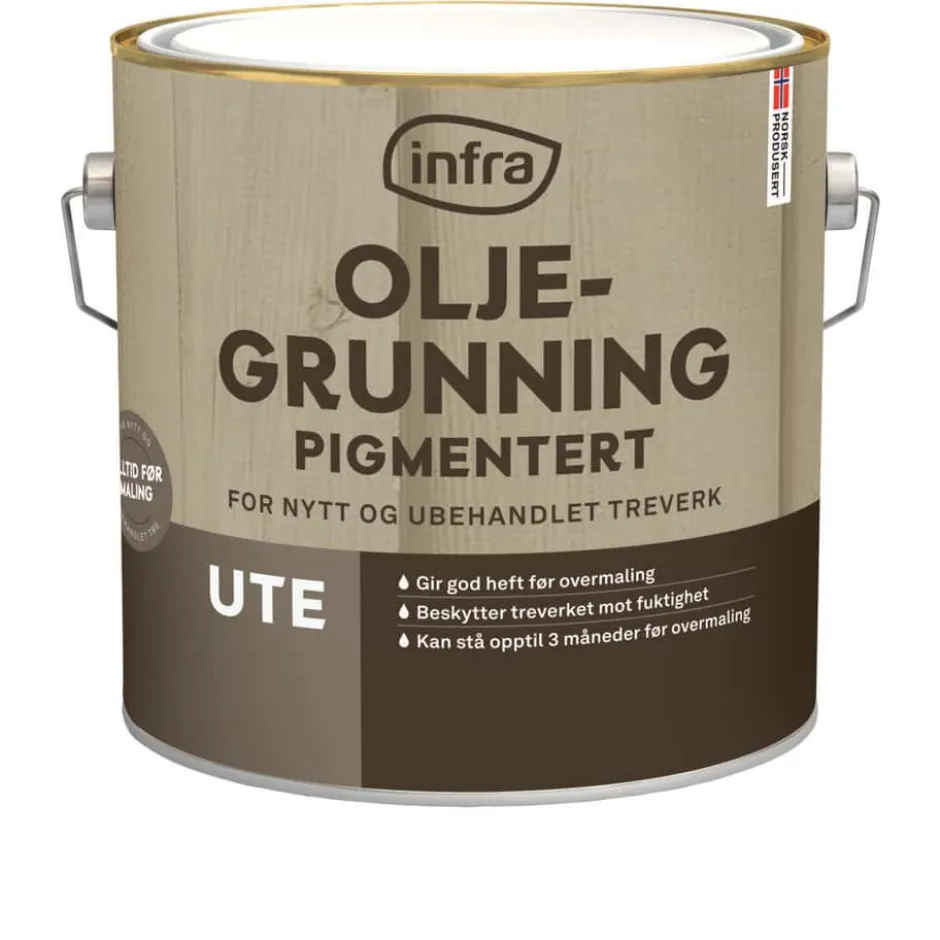 Infra oljegrunning