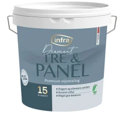 Infra Tre&Panel 15/silkematt interiørmaling