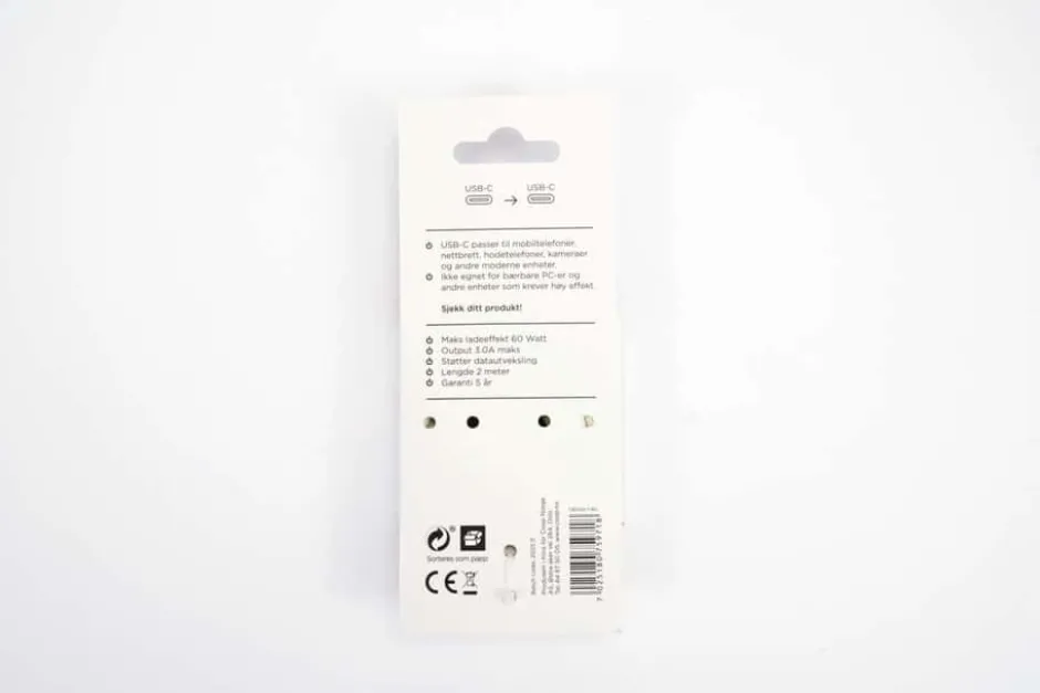 ION Pro CBX312-T-BG USB-C til USB-C kabel 2 m