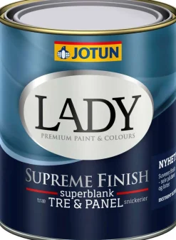 Jotun Lady Supreme Finish 80/helblank interiørmaling