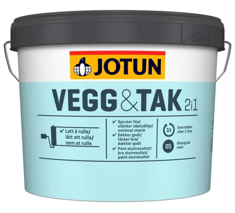Jotun Vegg&Tak 05/matt interiørmaling