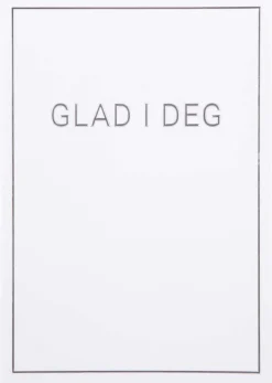 Kort Glad i deg