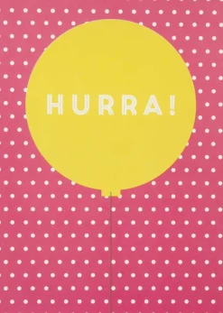 Kort Hurra ballong