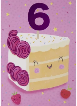 Kort 6 år Kake