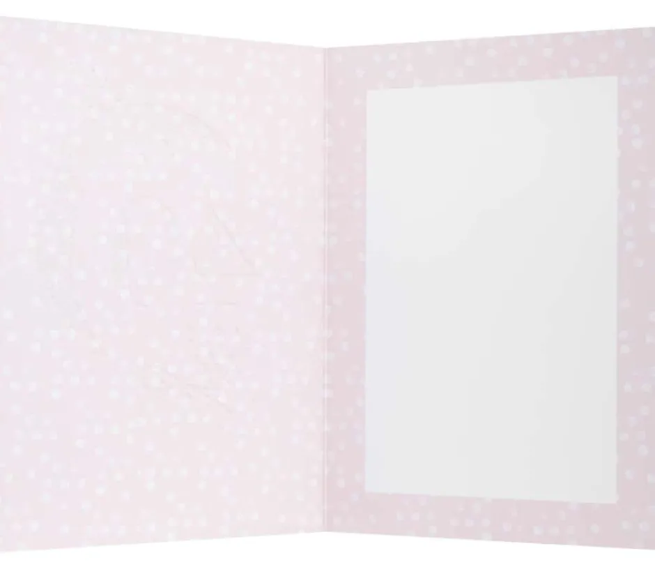 Kort 40 år Rosa/gull
