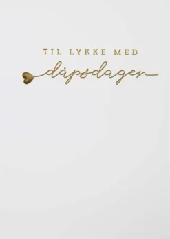 Kort Til lykke med dåpsdagen