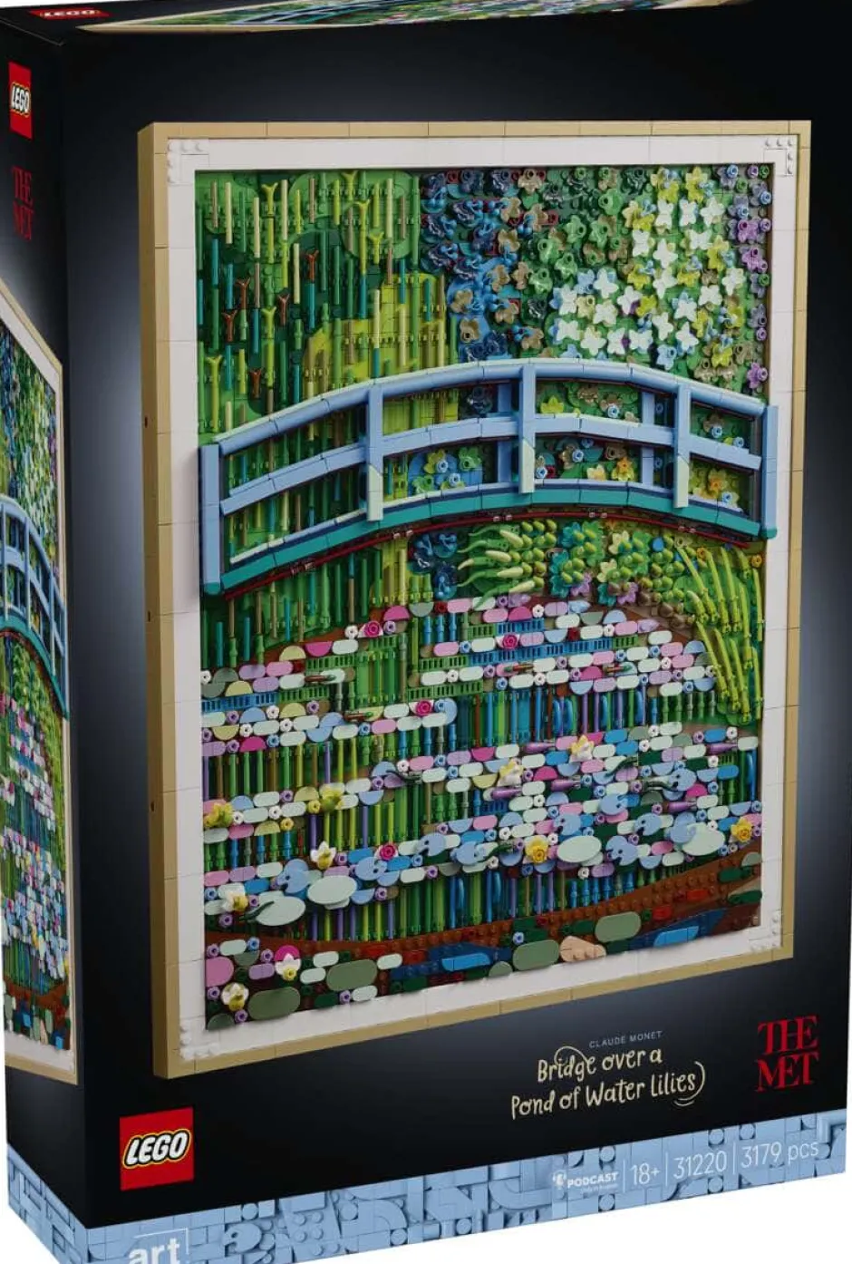 LEGO® Art Claude Monet – Den japanske broen over vannliljedammen 31220