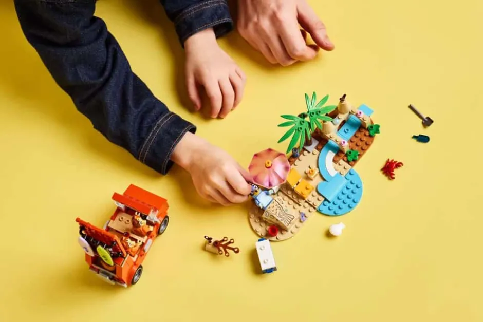 LEGO® Bluey: Bluey og familiens biltur til stranden 11202