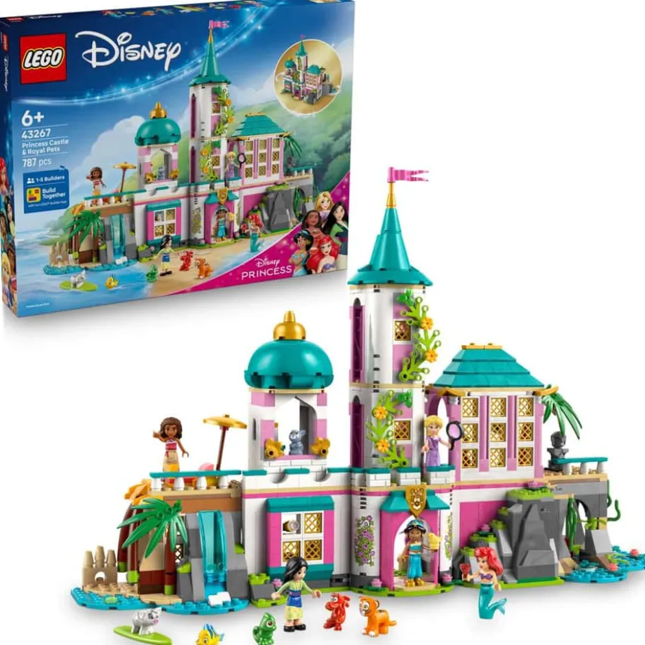 LEGO® ǀ Disney Prinsesseslott med kjæledyr 43267
