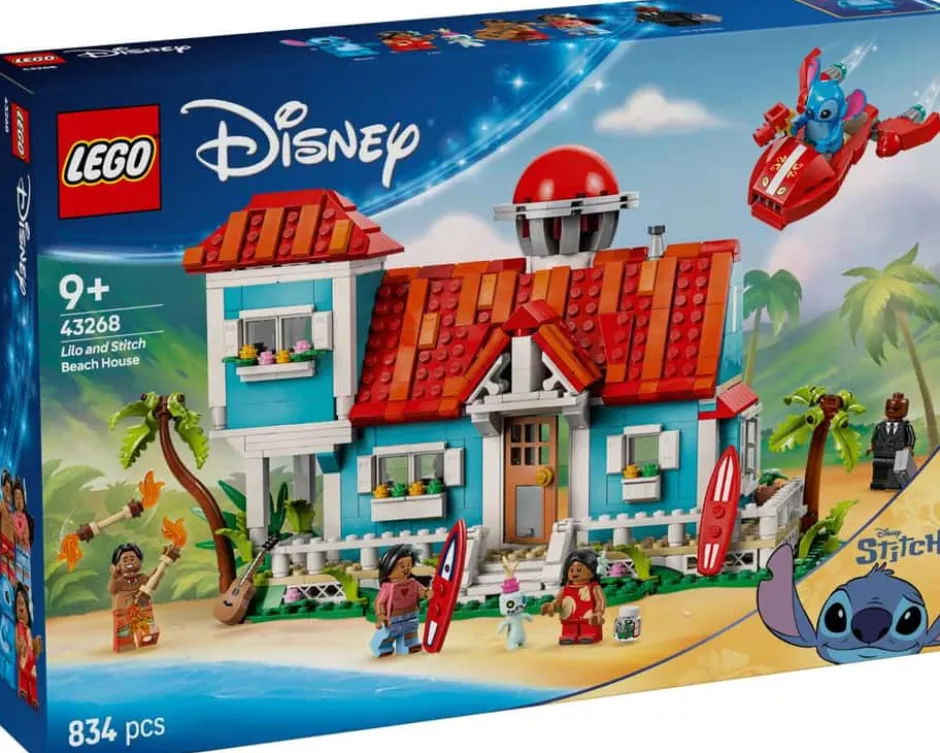 LEGO® ǀ Disney Strandhuset til Lilo og Stitch 43268