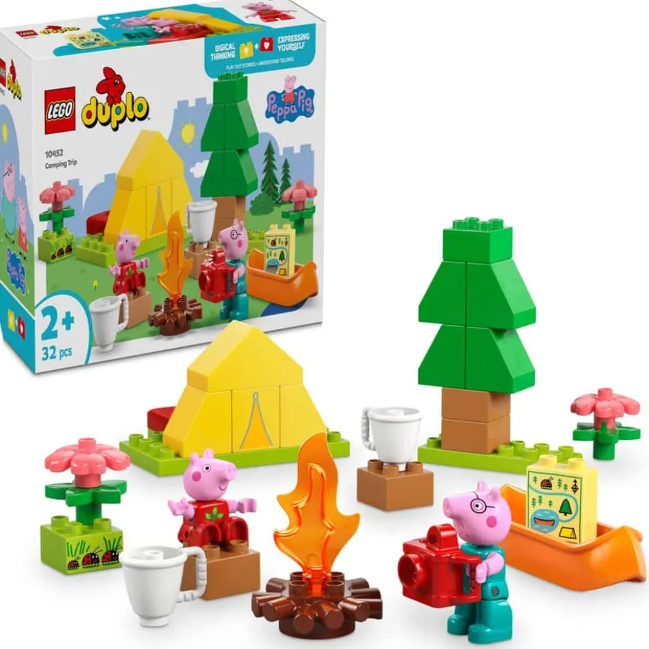 LEGO® DUPLO® Campingtur med Peppa Gris 10452