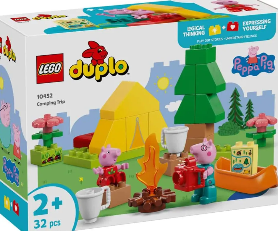 LEGO® DUPLO® Campingtur med Peppa Gris 10452
