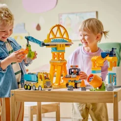 LEGO® DUPLO® Town 3-i-1 Byggeplass med anleggsmaskiner 10476
