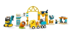 LEGO® DUPLO® Town 3-i-1 Byggeplass med anleggsmaskiner 10476