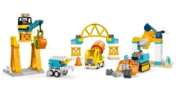 LEGO® DUPLO® Town 3-i-1 Byggeplass med anleggsmaskiner 10476