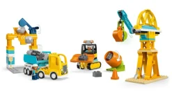LEGO® DUPLO® Town 3-i-1 Byggeplass med anleggsmaskiner 10476